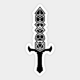 Dice Sword Sticker